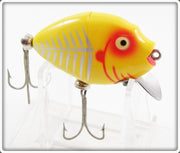 Vintage Heddon Yellow Shore 9630 Punkinseed Lure