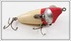 Vintage Trenton Red & White Surface Doodler Lure