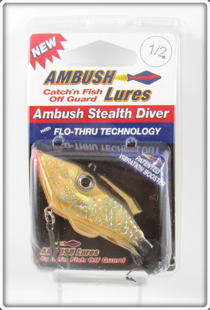 Ambush Lures Ambush Stealth Diver Lure In Package For Sale Ambush Lures Ambush Stealth Diver Lure In Package For Sale