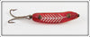 Paul Bunyan Red White Ribs Fly Rod Dodger
