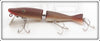 Radtke Bait Co Brown & Silver Scale Jointed Pike Minnow