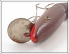 Radtke Bait Co Brown & Silver Scale Jointed Pike Minnow