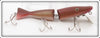 Radtke Bait Co Brown & Gold Scale Jointed Pike Minnow Lure