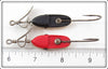Al Foss Red & White and Black & White Oriental Wiggler No. 4 Pair