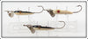 Al Foss White and Black & White Oriental Wiggler No. 3 Lot Of Three