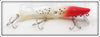 Radtke Bait Co Red Head White Jointed Pike Minnow Lure