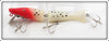 Radtke Bait Co Red Head White Jointed Pike Minnow