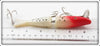 Radtke Bait Co Red Head White Jointed Pike Minnow