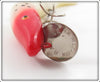 Radtke Bait Co Red Head White Jointed Pike Minnow