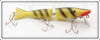 Vintage Radtke Bait Co Tiger Stripe Jointed Pike Minnow Lure