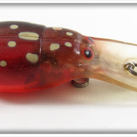 Storm Red White Spots Bug Plug Lure 