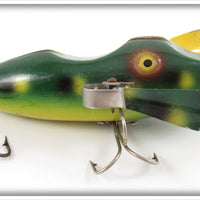 Vintage Unknown Frog Spot Musky LeBouef Creeper Type Lure