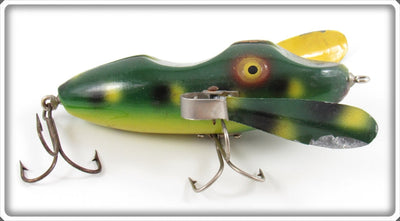 Vintage Unknown Frog Spot Musky LeBouef Creeper Type Lure