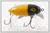 Vintage Clark's Yellow Black Head Water Scout Lure