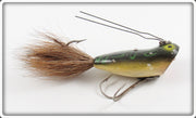 Vintage Heddon Bullfrog Weedless Widow Lure