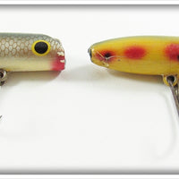South Bend Silver Scale & Yellow Spotted Trout Oreno Pair