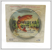 Vintage Mohawska Gut Fishing Line On Card