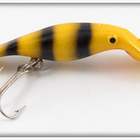 Homer LeBlanc Tiger Or Bumble Bee Small Size Swim Whizz Lure