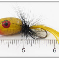 Isle Royale Yellow Featherwood Fly Rod Bug