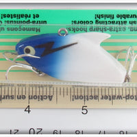 Heddon White Blue Head Super Sonic On Card