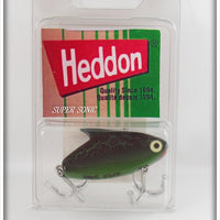 Heddon Black & Green Crackleback Super Sonic Lure In Package