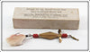 Go-Ite Manufacturing Co. Silver Water Plane Bait In Box