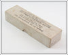 Go-Ite Manufacturing Co. Silver Water Plane Bait In Box