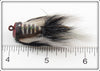 Heddon Black & White Bass Bug Spook 975 BW