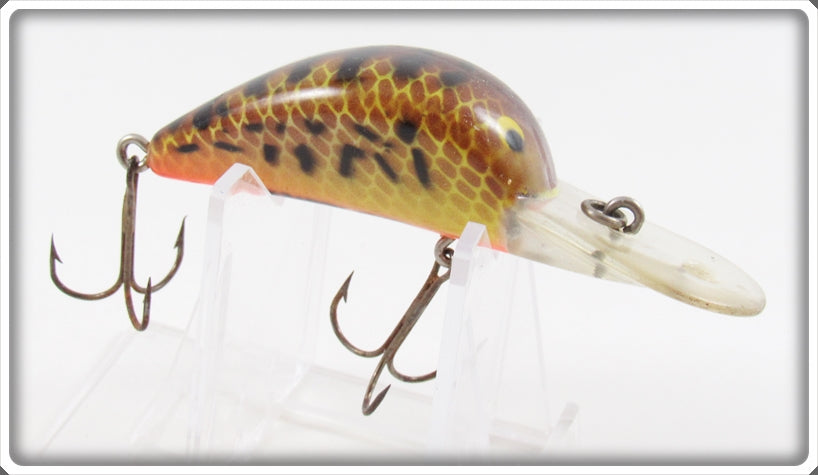 Vintage Heddon BRS Brown Crawdad Hedd Hunter Lure