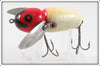 Heddon Red & White Shore Crazy Crawler