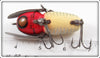 Heddon Red & White Shore Crazy Crawler