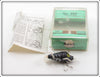Vintage Mueller Perry Black Shore Crazy Legs Lure In Box