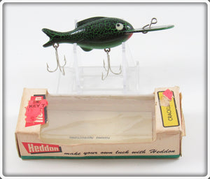 Heddon Green & Black Crackleback GBC Crackleback In Box 