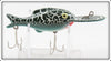 Heddon White & Green Crackleback WGC Crackleback In Box