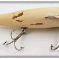 Vintage Wilson White & Red Winged Wobbler Lure