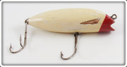 Vintage Creek Chub Red & White Open Mouth Shiner Lure