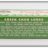 Creek Chub Pikie Scale Souix City Pikie In Box