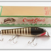 Vintage Creek Chub Pikie Scale Souix City Pikie Lure In Box