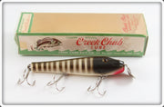 Vintage Creek Chub Pikie Scale Souix City Pikie Lure In Box