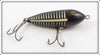 Vintage Heddon Black Shore Baby Zara Lure 365 XBW