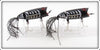 Moto Lures Black Shore Chuck Woolery Moto Chug Lure Pair