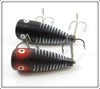 Heddon Black Shore Chugger Jr Pair 9520 XBW