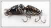 Heddon Black Shore Jointed River Runt 9330 XBW