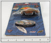 Mann's Nascar Dale Earnhardt 200 MPH Crank Bait & Knife On Card