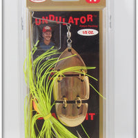 Mann's Chartreuse Undulator Lure In Package