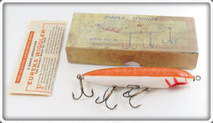 Eureka Bait Co BASS Limited Edition Orange Eureka Wiggler Lure In Box