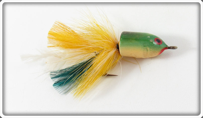 Vintage Hedddon Green Capt. Sampson Wilder Dilg Lure