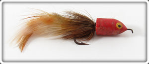 Vintage Heddon Red Gilford Pinchot Wilder Dilg Lure