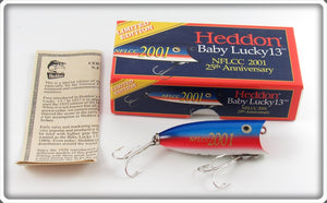 Heddon NFLCC 2001 Limited Edition Red, White & Blue Baby Lucky 13