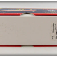 Heddon NFLCC 2000 Limited Edition Red, White & Blue Lucky 13 In Box